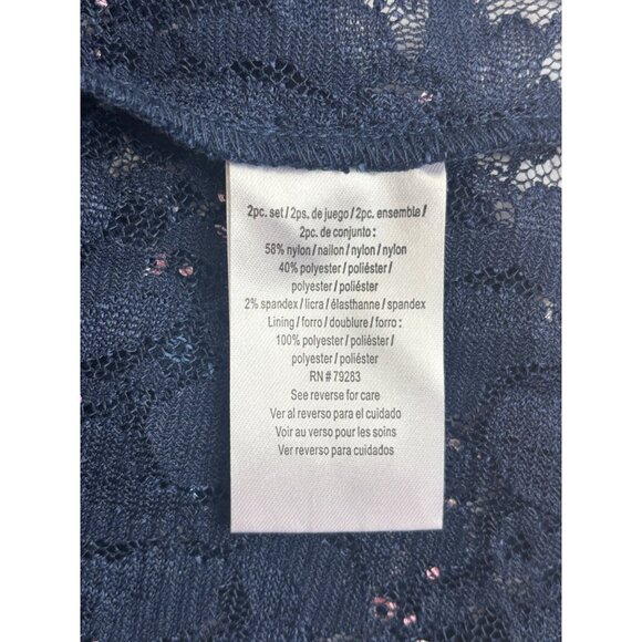 Alex Evenings 18W Tea Length Dress Square Neck Embroidered Lace MOB - Picture 10 of 12